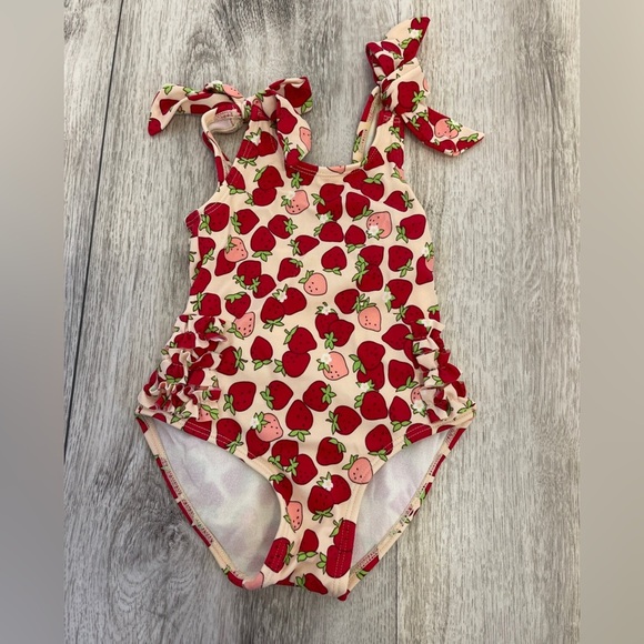 Gymboree Other - Gymboree 3-6 Months Strawberry Bathing Suit -PLAY